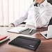 JUNDUN Expanding File Folder Accordion Document Organizer Fireproof and Waterproof Document Bag with A4 Size 13 Pockets Zipper Closure Non-Itchy Silicone Coated Portable Filing Pouch (14.4