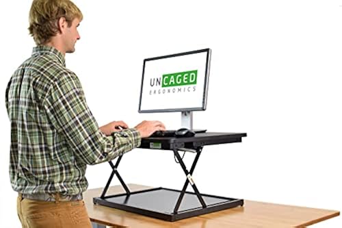 Mini Standing CHANGEdesk MINI Standing Desk Converter for Laptops Single Monitors ...