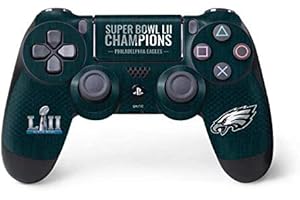 Skinit Decal Gaming Skin Compatible with PS4 Controller - Officially Licensed NFL Philadelphia Eagles Super Bowl LII Champions Design