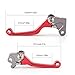 color tree Pivot Dirtbike CNC Brake Clutch Levers For HONDA CR125R/250R 1992-2003, CRF450R 2002-2003, CRF150R 2007-2016, XR650R 2000-2006, CRF125 2014 Redthumb 4