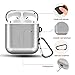 Metal Airpods Case Newest Full Protective Skin Cover Accessories Kits Compatible Airpods 1&2 Charging Case[Not for Wireless Charging Case]