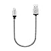 Cambond Short iPhone 8 8 Plus 7 7 Plus 6 6s 5 5s 5c Charger Lightning Cable Charger Cord 1ft - Silver