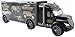 WolVol Military Transport Car Carrier Truck Toy with Army Battle Cars & Choppers Toys Inside - Great Toy for Kids Who Love Action and Vehicles