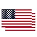 American Flag Hard Hat Stickers - 1.8