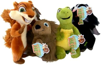 over the hedge plush toys