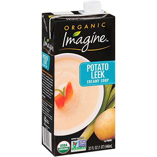 IMAGINE ORGANIC CREAMY SOUP, POTATO LEEK, 32 OZ.