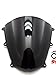 9sparts® Black Smoke Double Bubble Transparent Windscreen Windshiled for 2005 2006 Honda CBR600RR CBR 600RR