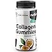 Collagen Gummies for Hair, Skin and Nails, 90ct Bottle | Hydrolyzed Collagen Peptides in Yummy, Low Sugar Gummy Format from Marine Sources