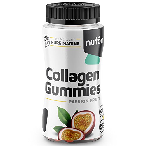 Collagen Gummies for Hair, Skin and Nails, 90ct Bottle | Hydrolyzed Collagen Peptides in Yummy, Low Sugar Gummy Format from Marine Sources