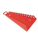 Ernst Manufacturing Gripper Reverse Wrench Organizer, 15 Tool, Red