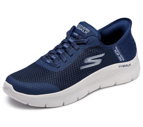 Donna Go Walk Flex Grand Entry Slip-In ALLENATRICE, Navy Textile/White Trim, 39 EU