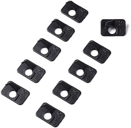 Ww Zat Plastic Archery Arrow Rest Recurve Bow Rest Left and Right Hand(Pack of 15)