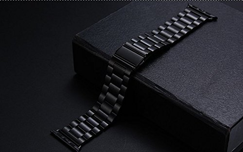 Moobom 42mm Stainless Steel Apple Watchband with Links Removal Tool