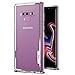 Note 9 Case, VRS Design [Transparent] Crystal Clear Heavy Duty Protection [Crystal Chrome] Anti-Yellowing Acryl Back TPU Bumper Galaxy Note 9 (2018)