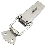 GBSTORE 4 Set Warded Hardware Cabinet Boxes Spring Loaded Latch Catch Toggle Hasp