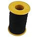Ogrmar White Elastic Thread 547 Yard 0.5mm Thickness (1 Roll) (Black)
