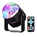 DJ Disco Lights, GLISTENY Disco Ball Light Sound Activated Strobe Light 7 Color RGB 15 Keys Remote Control Portable Mini Magic Lamplight Rotating Effect Party Light for KTV Karaoke Dance Club Pub