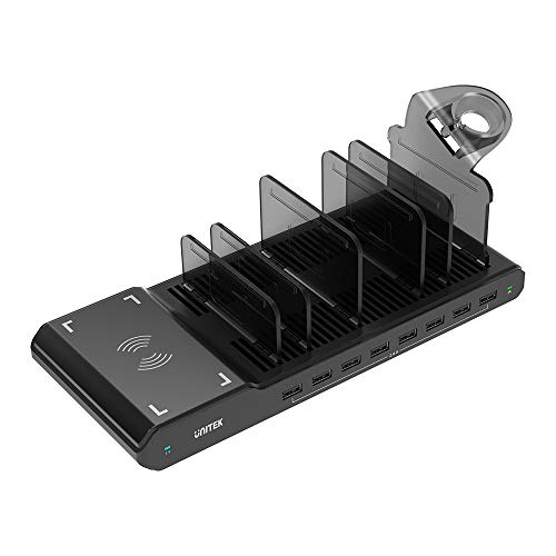 Unitek Wireless Charging Station for Multiple Devices，15W Wireless