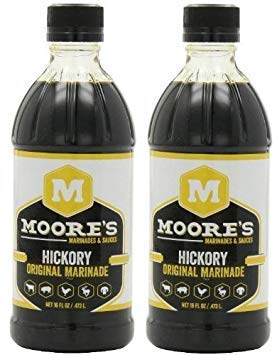 MOORE’S HICKORY ORIGINAL MARINADE, 16 FL OZ (PACK OF 2)