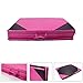 Polar Aurora Thick Folding Gymnastics Gym Exercise Aerobics Mats 4'x10'x2 Stretching Fitness Yoga New Red-Black