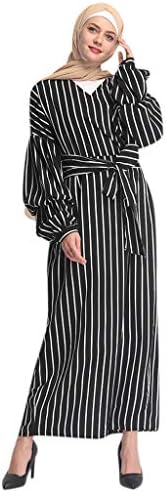 Siswong Women Islamic Ramadan Muslim Islam Maxi Dresses Vintage Robe Sundress Abaya Long Sleeve Arab Dress Dubai Kaftan Printing Evening Cardigan Gown Kimono Nightwear Arabic
