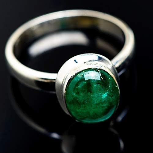 Ana Silver Co Emerald 925 Sterling Silver Ring Size 8.25 - Handmade Jewelry, Bohemian, Vintage RING974855