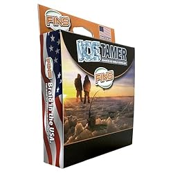 FINS Icetamer Ice Fishing Braid - USA Made - Zero