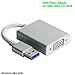 Belinda USB 3.0 to VGA Adapter Converter with Aluminium Case for Pc Laptop Win7 Win8