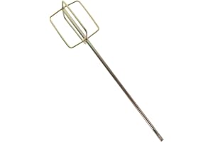 Housoutil Mud Mixer Drill Bit, Cement Paint Mixing Rod, Replacement Drill Bit for Paint Cement and More