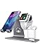 Bestand 3 in 1 Apple iWatch Stand, Airpods Charger Dock, Phone Desktop Tablet Holder for Airpods, Apple Watch/ iPhone X/8 Plus/8/ 7 Plus/ iPad, Grey(Patenting, Airpods Charging Case NOT Included)
