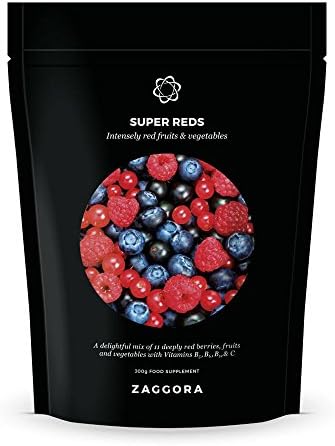 Zaggora Superfood Shots Red - daily superfood red powder vitamin enriched supplement