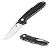 TUYAKNIFE Ceramic Ball Bearing Pivot Folding Knife D2 Blade G10 Handles, EDC Tools,4.9,-Inch Closed