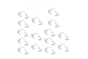 JOBEBE 15 pcs Speak Out Dental Cheek Retractor Watch Ya Mouth Game C Adult Kids Teeth Whitening Mouth Opener S M L Blue Clear -Large