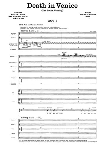 DEATH IN VENICE FULL SCORE - Image 3