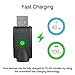 510-Thread USB Smart Charger Over-Charge Protection, Compatible with Standard 510 Threaded Devices (2 Pack) (Black) USB Charger Cable
