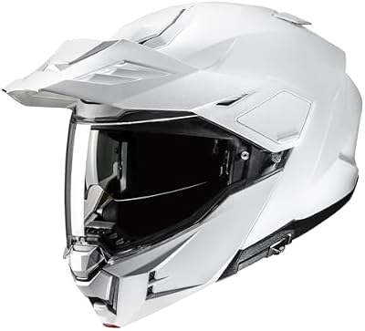 , Casco Moto Modulare i80 UNI Pearl White, M