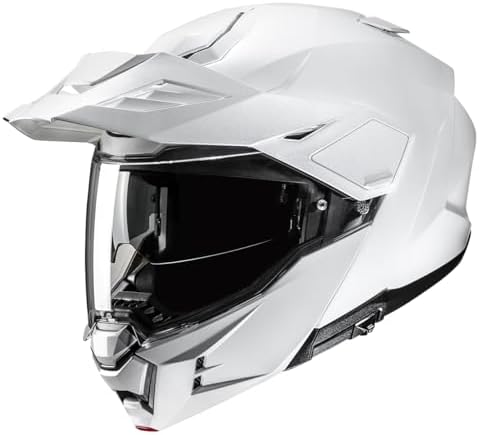 , Casco Moto Modulare i80 UNI Pearl White, M