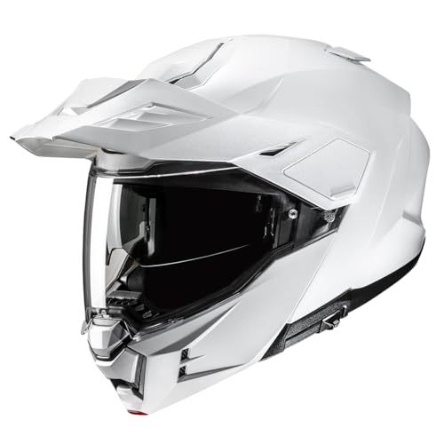 , Casco Moto Modular i80 UNI Pearl White, M