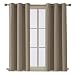Deconovo Room Darkening Thermal Insulated Blackout Grommet Window Curtain for Living Room, Khaki,42x63-inch,1 Panel primary