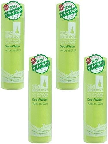 Amazon まとめ買い シーブリーズ デオ ウォーター ヴァーべナクールの香り 160ml 医薬部外品 4個 Seabreeze シーブリーズ ビューティー 通販