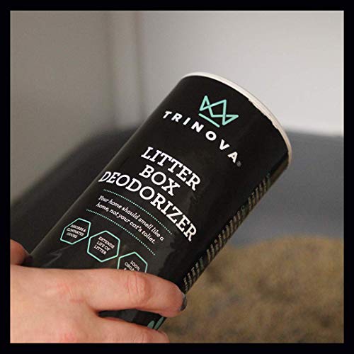TriNova Kitty Litter Box Deodorizer 100 BioBased, Hypoallergenic