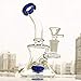 Glass Art Special-Shaped 7 Inch Tall Join 14MM Blue