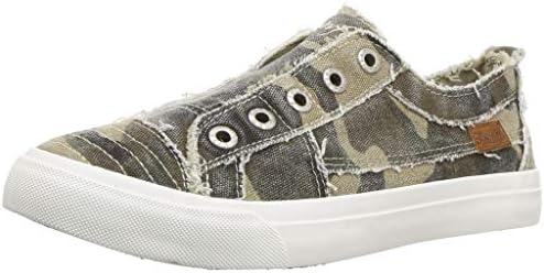 blowfish women's play slip on sneaker camo