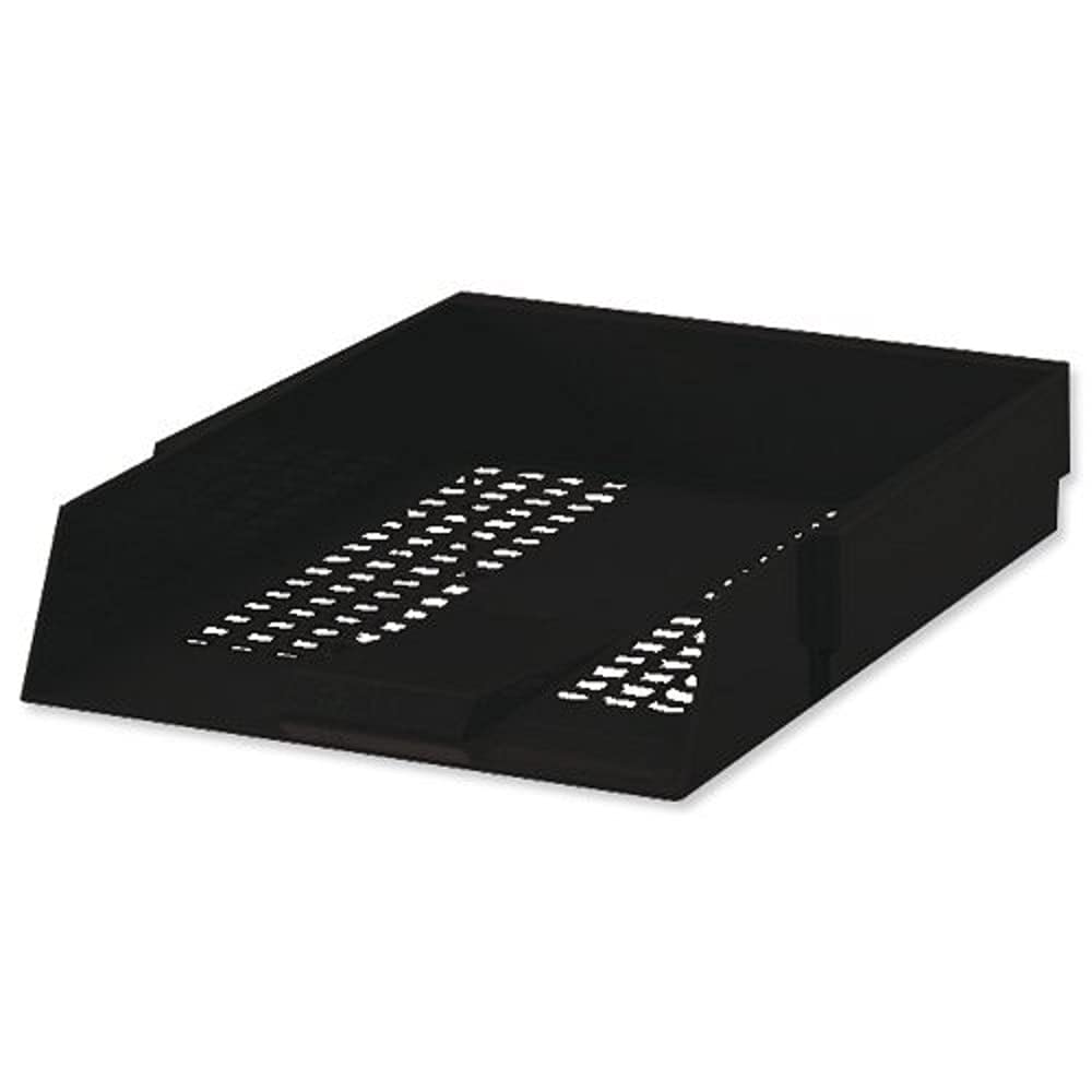 Whitebox Contract Lettertray - Black