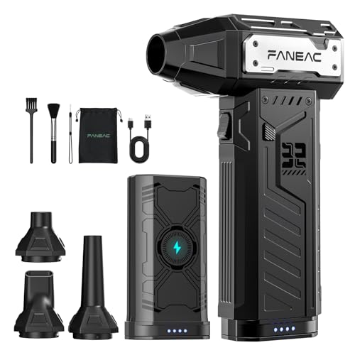 FANEAC Electric Air Duster Swappable Battery