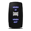 MICTUNING-Momentary-LASER-Rocker-Switch-WINCH-INOUT-On-Off-On-20-Amp-12V-LED-Light-7pin-BLUE