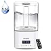 BOYON Ultrasonic Cool Mist Humidifier 5.5L, Top Fill Humidifiers with Humidistat, Cool Mist Vaporizer with 3 Mist Settings, Waterless Auto-off, LED Display with Nightlight, Last up to 40H