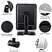 SOLVE Oversized Makeup Mirror with Lights, 32 Superfire LED Light Strips Vanity Mirror with 1x 2X 3X 5X Magnification, 180 and 90 Rotation,Touch Screen Switch, Dual Power Supply, Black