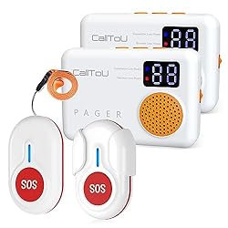 CallToU Caregiver Pager Wireless Call Button 1000FT