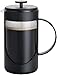 BonJour Coffee Unbreakable Plastic French Press, 12.7-Ounce, Ami-Matin(tm), Black